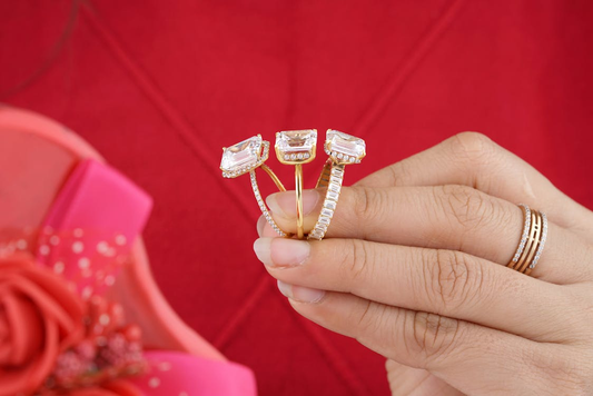 gold diamond rings